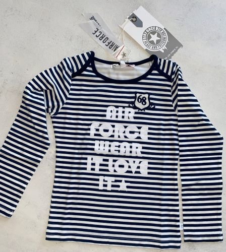 Airforce M&auml;dchen Longsleeve -marinelook